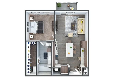 Floor plan A2b