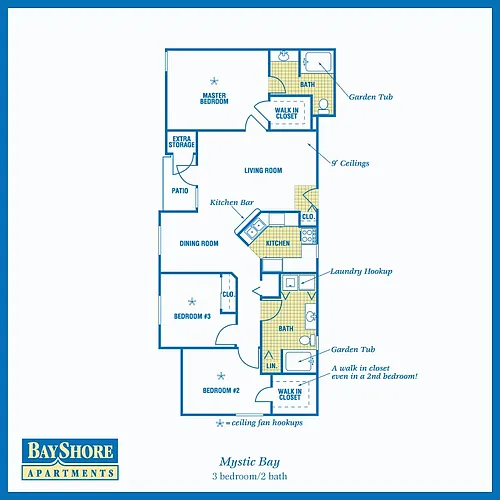 Floor plan J Mystic Bay 3.2 Dn