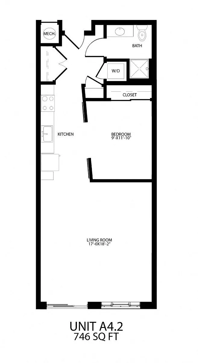 Floor plan A42