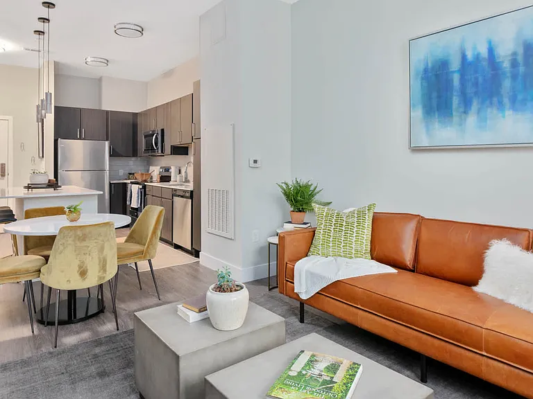 Living Room with Hard Surface Flooring
