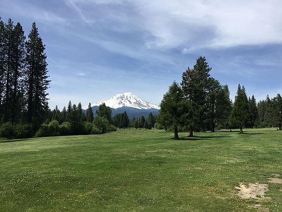 Mt. Shasta view from course