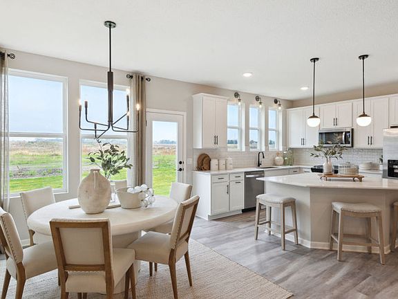 Cafe Seamlessly Flows Into the Kitchen