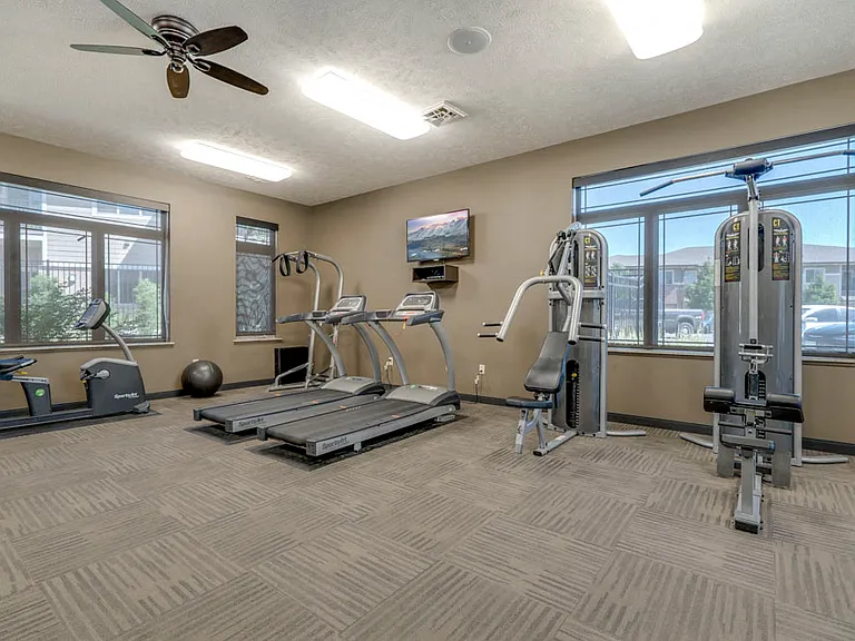 Our two fitness centers are fully equipped to meet all your workout needs.
