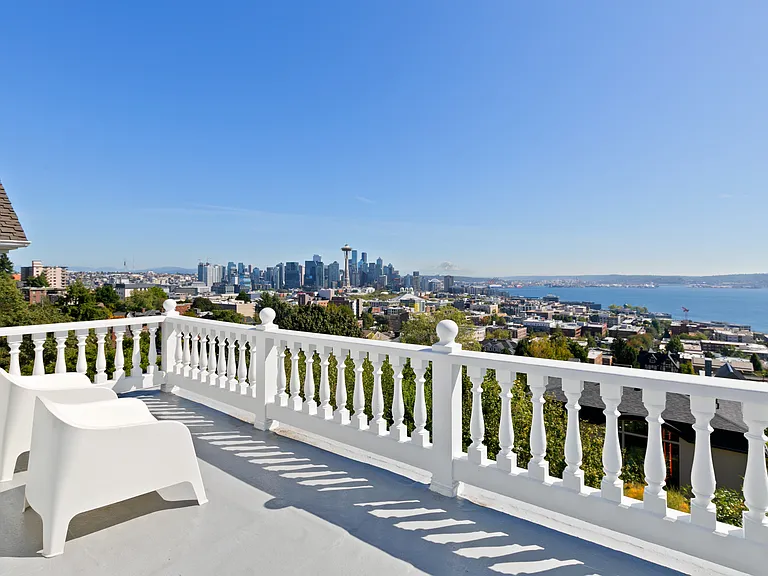 View from upstairs deck