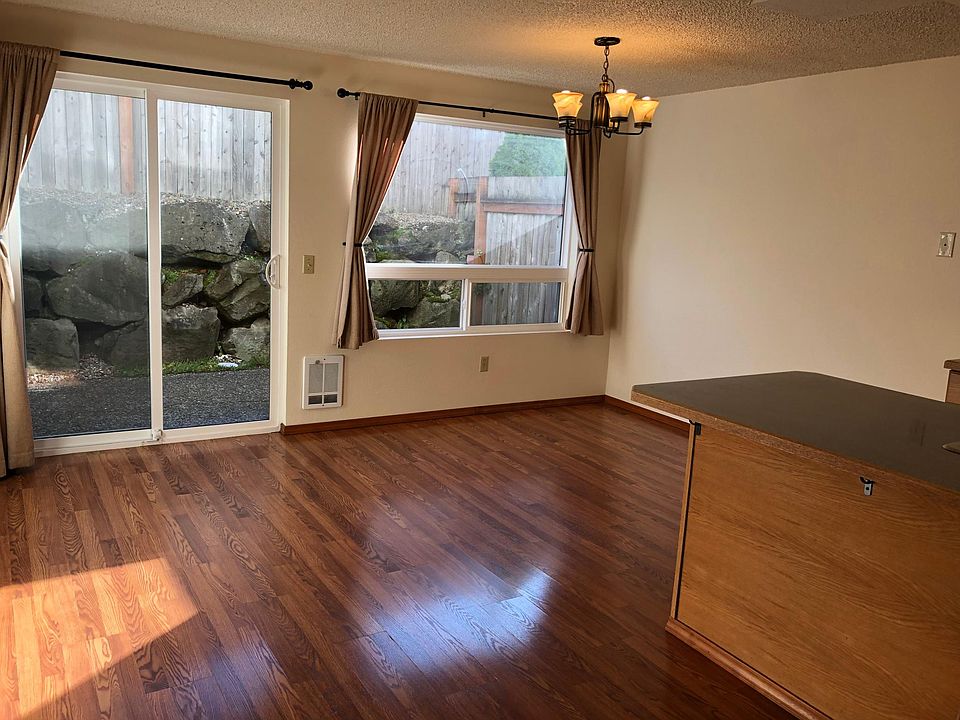 Dining room and private patio