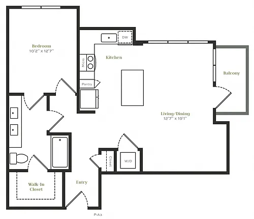 Floor plan A8