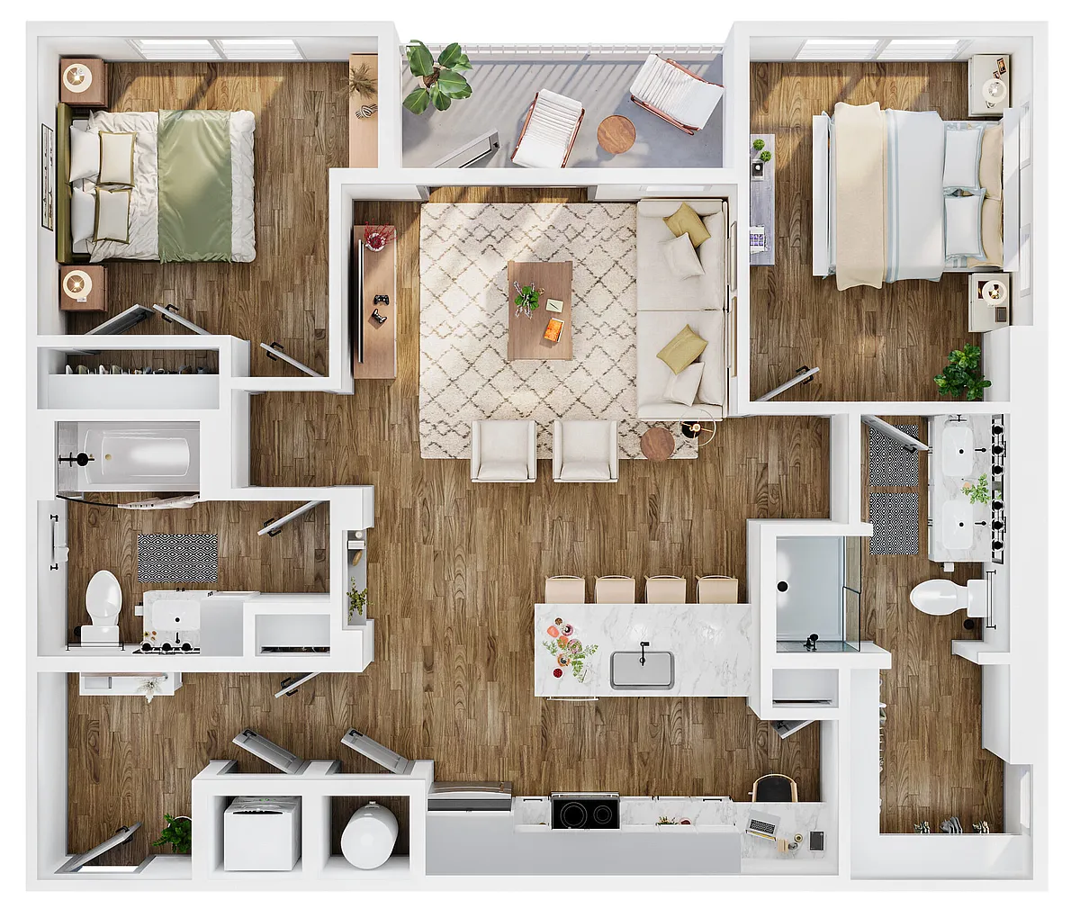 Floor plan Bear Creek