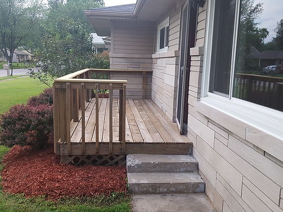 Front deck