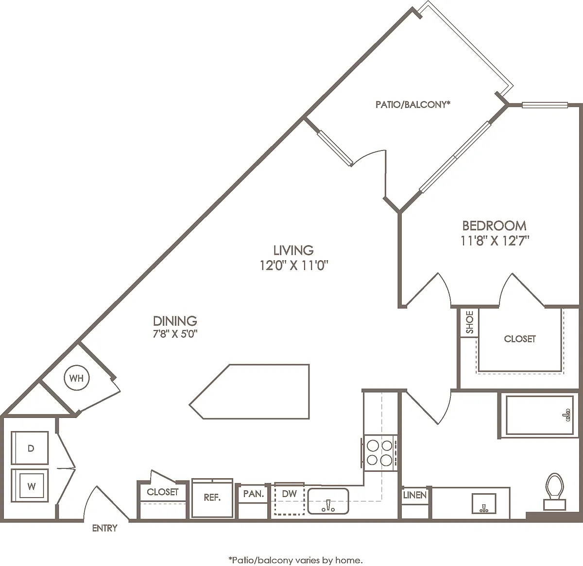 Floor plan A3A