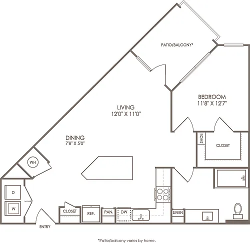 Floor plan A3A