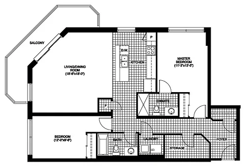 Floor plan 2A Portofino