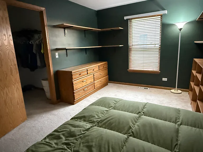 Second bedroom with walk in closet
