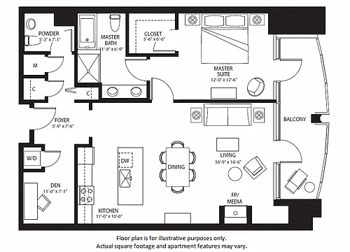 Floor plan A23 North
