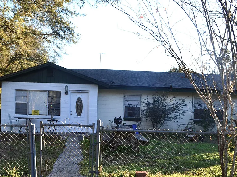 front of the home