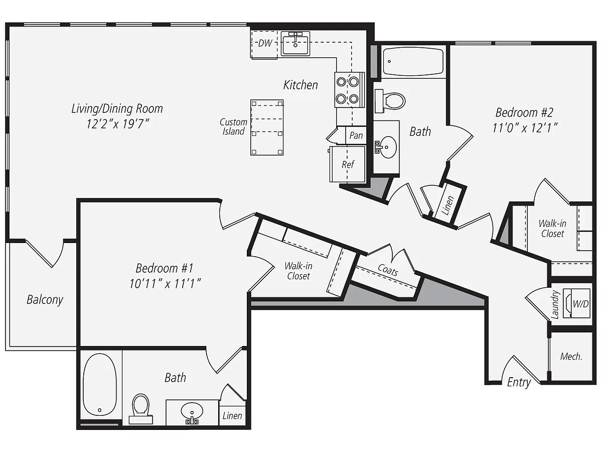 Floor plan B13SC