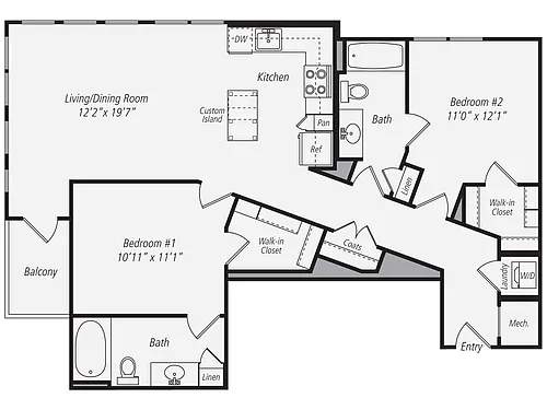 Floor plan B13SC