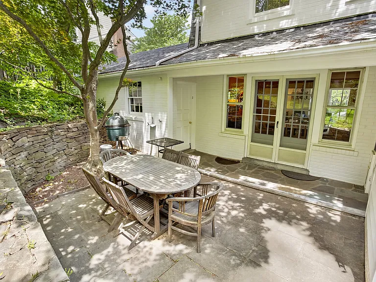 Back patio.