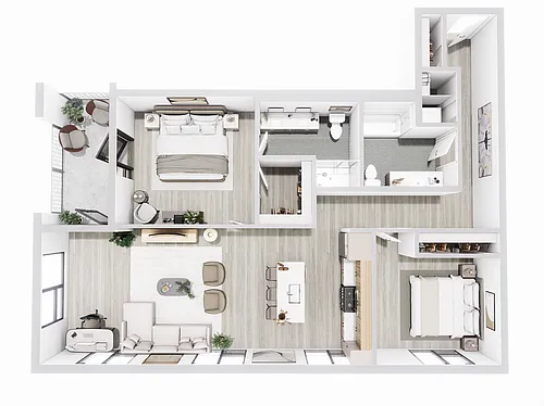 Floor plan D6
