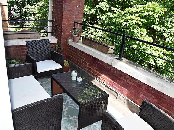 Large, outdoor balcony. Covered and private.