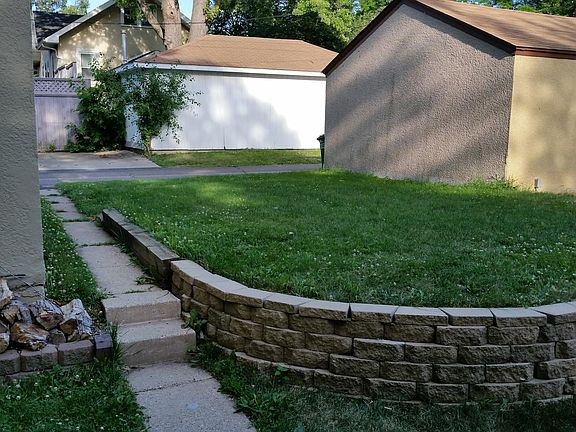 Backyard from back door.