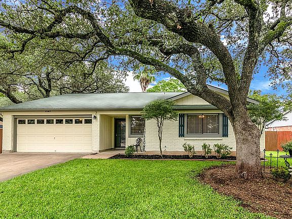 Large trees on property.