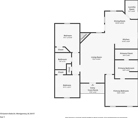 3 bed, 2.0 bath, 1421 sqft, $1,645 — Photo 2