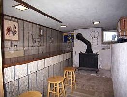 bar in basement