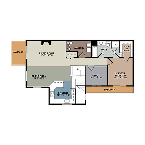 Floor plan 1A