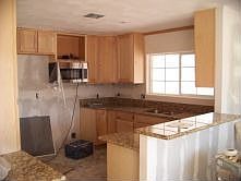 Expanded new kitchen