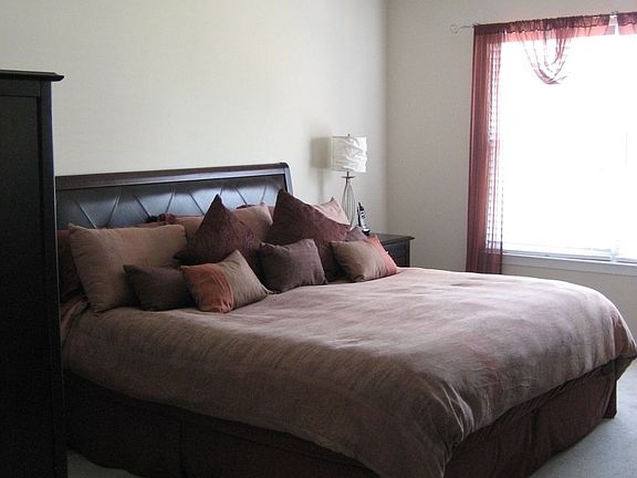 Master Bedroom with Cathedral Ceiling