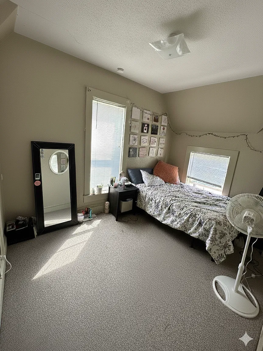 3 bed, 1.0 bath, $350 — Photo 2