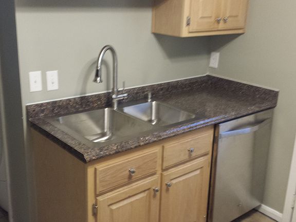 Kitchen New Counter tops, New Dishwasher