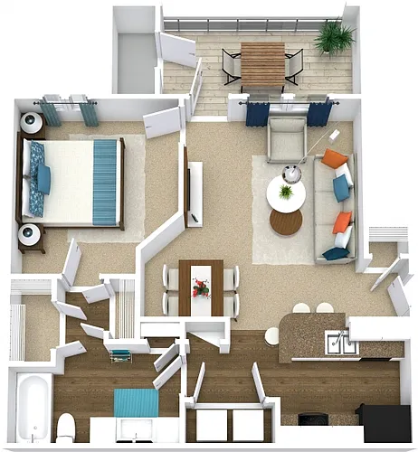 Floor plan Salado