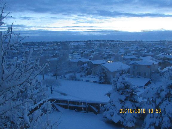 Postcard perfect winter view