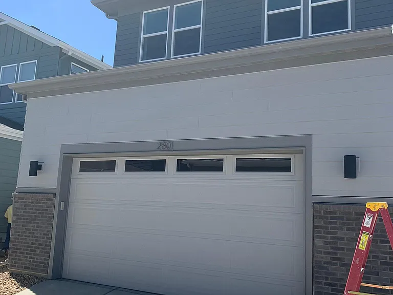 Garage and Back view
