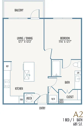 Floor plan A2