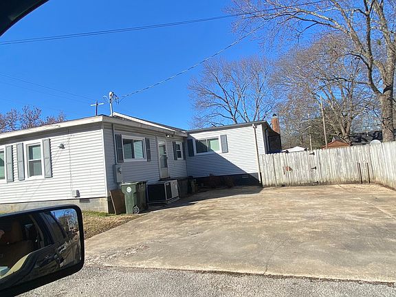 Back door and parking for this unit