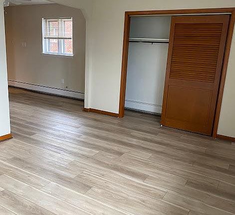 Living room double door closet