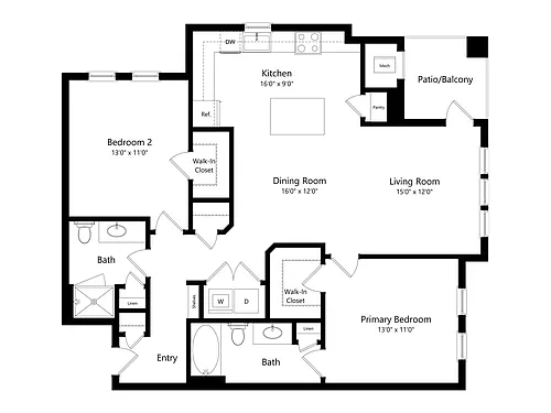 Floor plan B2