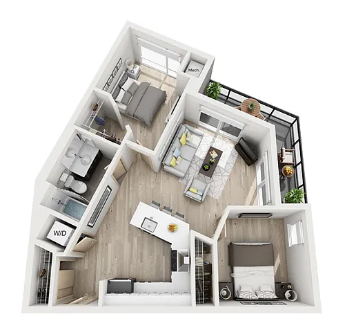 Floor plan G