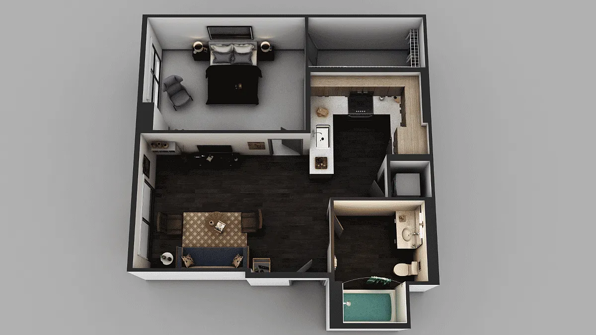 Floor plan A7a