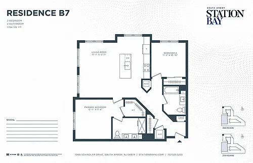 Floor plan B7