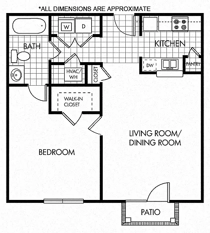Floor plan 1A1 Floor Plan