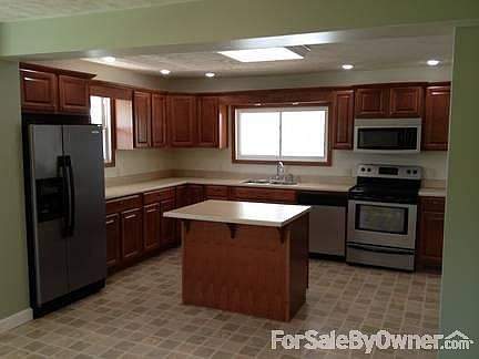 Beautiful new kitchen with appliances