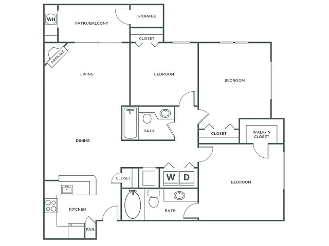 Floor plan Swan Sophisticated