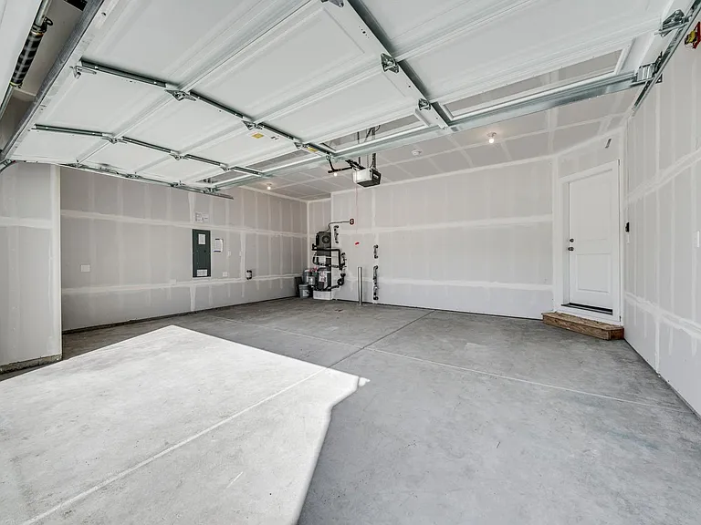 Large 2 car garage