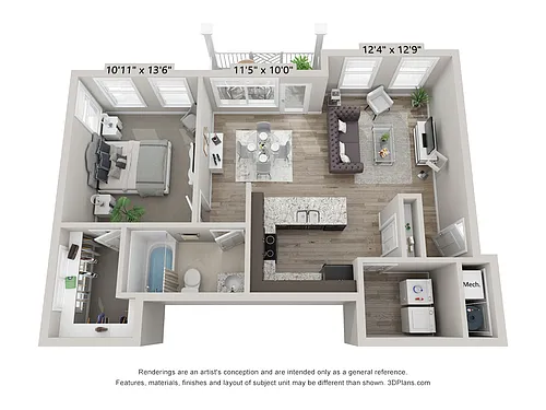 Floor plan Willow