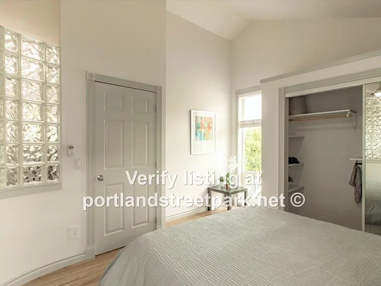 Spacious bedroom