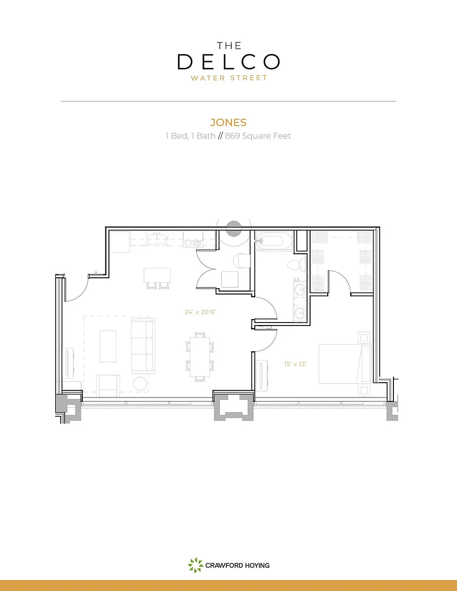Floor plan Jones