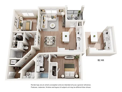 Floor plan B2